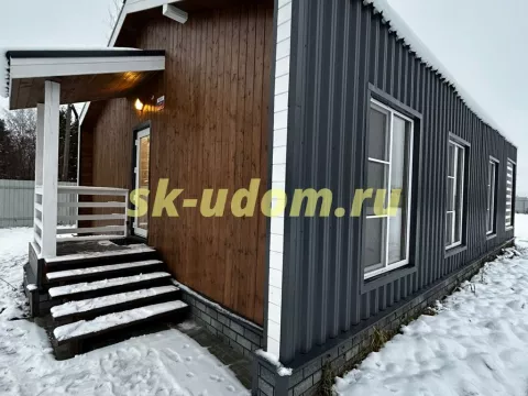 Строительство каркасного дома в д. Лизунуво Владимирской области