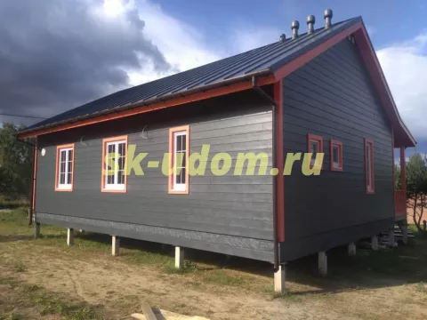 Строительство каркасного дома по индивидуальному проекту в микрорайоне Лунёво города Владимир