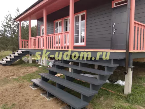 Строительство каркасного дома по индивидуальному проекту в микрорайоне Лунёво города Владимир