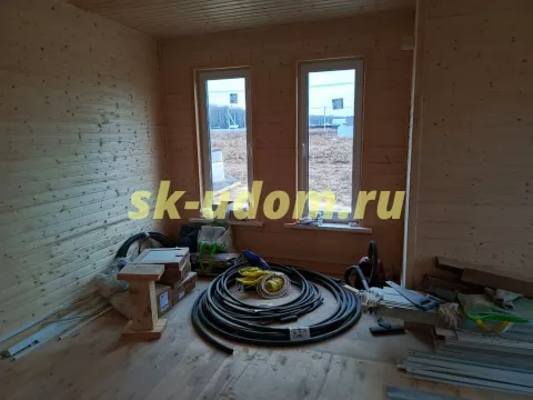 Строительство каркасного дома в д. Малино Ступинского района Московской области