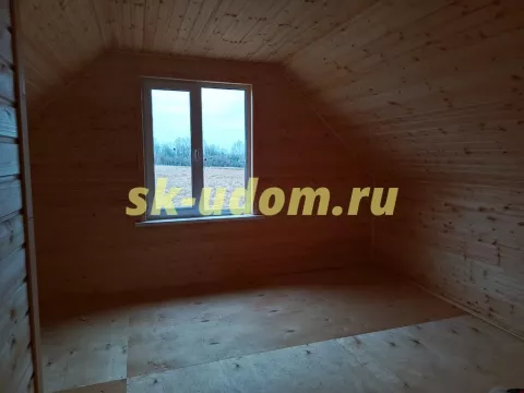 Строительство каркасного дома в д. Малино Ступинского района Московской области
