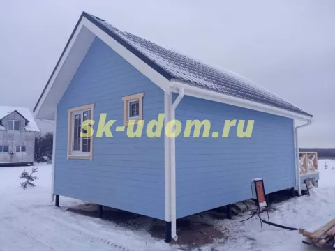 Строительство каркасного дома в с. Мало Борисково Суздальского района Владимирской области