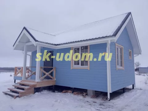 Строительство каркасного дома в с. Мало Борисково Суздальского района Владимирской области