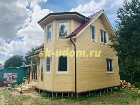Строительство каркасного дома в деревне Мелехино Александровского района Владимирской области