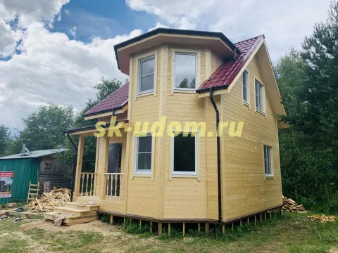 Строительство каркасного дома в деревне Мелехино Александровского района Владимирской области