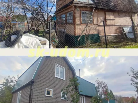 Строительство пристройки и реконструкция старого дома в СНТ Мосино г. Владимир