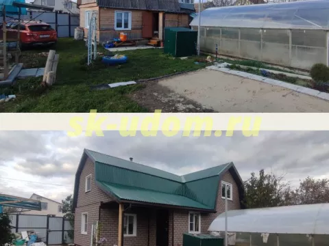Строительство пристройки и реконструкция старого дома в СНТ Мосино г. Владимир