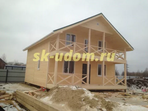 Строительство каркасного дома для постоянного проживания. Московская область