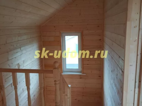 Строительство каркасного дома по проекту ДК-55 в г. Можайск Московской области