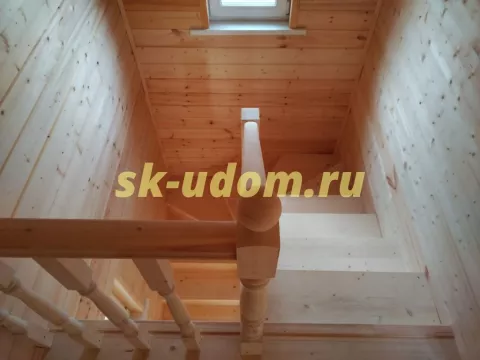 Строительство каркасного дома по проекту ДК-55 в г. Можайск Московской области