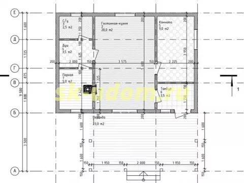 Строительство каркасного дома в Можайском районе Московской области