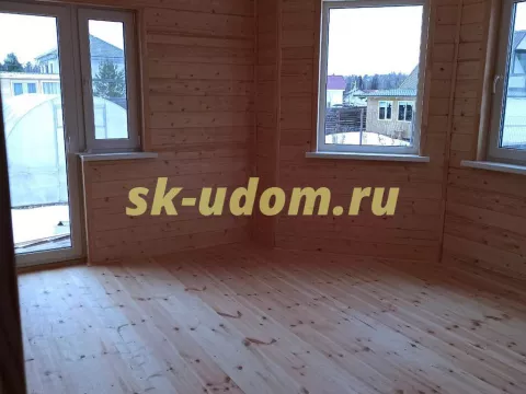 Строительство каркасного дома в Можайском районе Московской области
