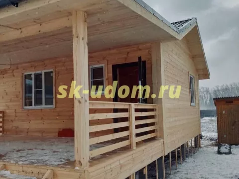 Строительство каркасного дома в Можайском районе Московской области