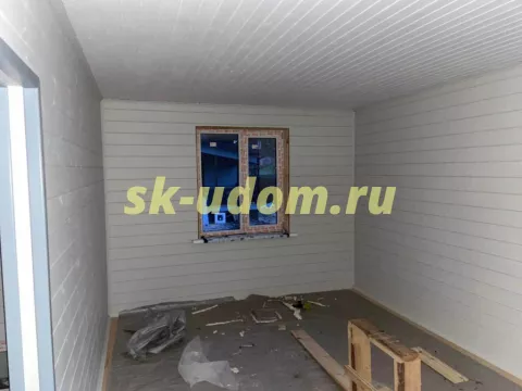 Строительство каркасного дома в СНТ Наука-1 Ногинского района Московской области