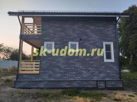 Строительство каркасного дома в с. Небылое Юрьев-Польского района Владимирской области