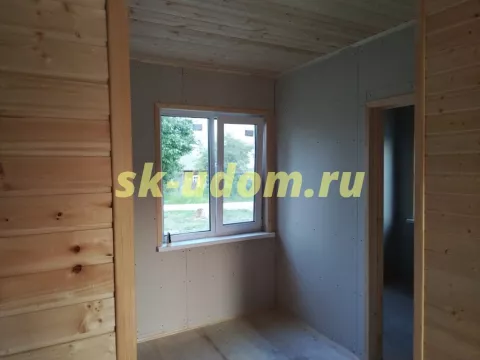 Строительство каркасного дома в с. Небылое Юрьев-Польского района Владимирской области