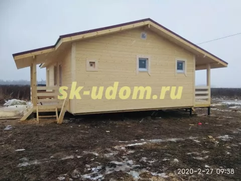 Строительство каркасного дома для постоянного проживания в деревне Недельное Малоярославского района Калужской области