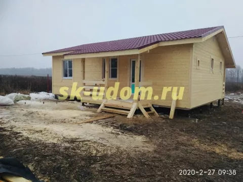 Строительство каркасного дома для постоянного проживания в деревне Недельное Малоярославского района Калужской области