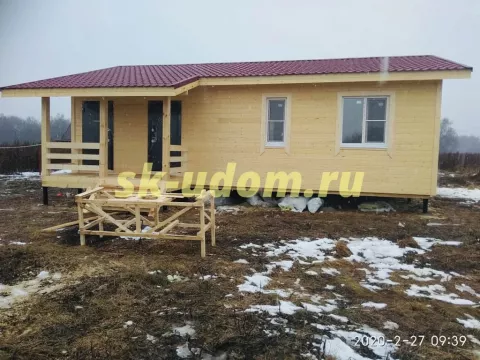 Строительство каркасного дома для постоянного проживания в деревне Недельное Малоярославского района Калужской области