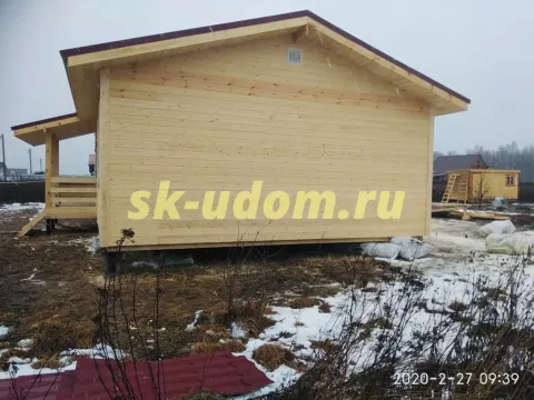 Строительство каркасного дома для постоянного проживания в деревне Недельное Малоярославского района Калужской области
