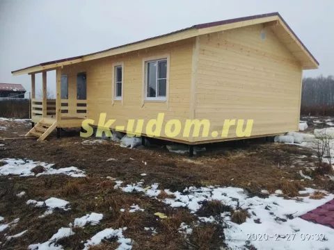 Строительство каркасного дома для постоянного проживания в деревне Недельное Малоярославского района Калужской области