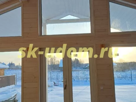 Строительство каркасного дома в д. Нефедьево Красногорского района Московской области