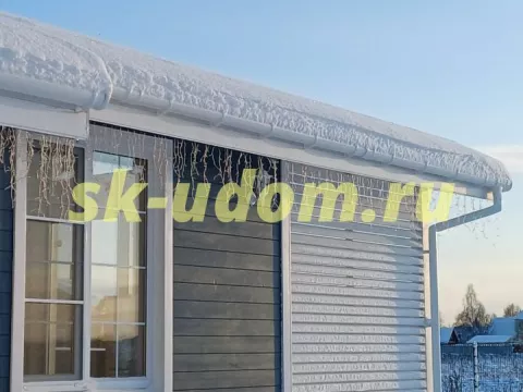 Строительство каркасного дома в д. Нефедьево Красногорского района Московской области