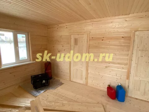 Строительство каркасного дома в д. Немцово Владимирской области