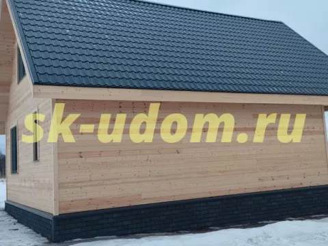 Строительство каркасного дома в г. Нерехта Костромской области