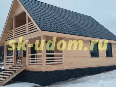Строительство каркасного дома в г. Нерехта Костромской области