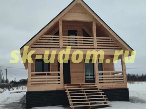Строительство каркасного дома в г. Нерехта Костромской области