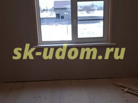 Строительство каркасного дома в г. Нерехта Костромской области