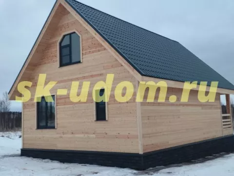 Строительство каркасного дома в г. Нерехта Костромской области