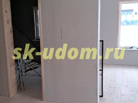 Строительство каркасного дома в г. Нерехта Костромской области