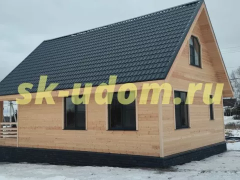 Строительство каркасного дома в г. Нерехта Костромской области