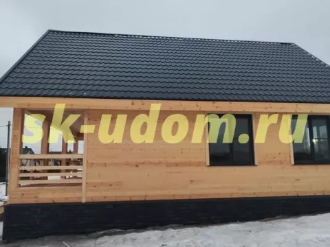 Строительство каркасного дома в г. Нерехта Костромской области