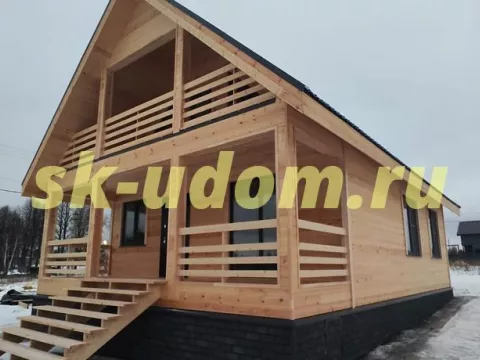 Строительство каркасного дома в г. Нерехта Костромской области