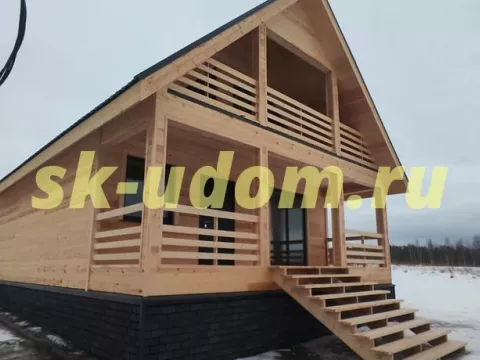 Строительство каркасного дома в г. Нерехта Костромской области