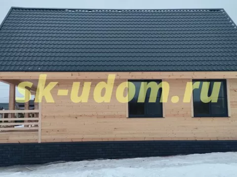 Строительство каркасного дома в г. Нерехта Костромской области