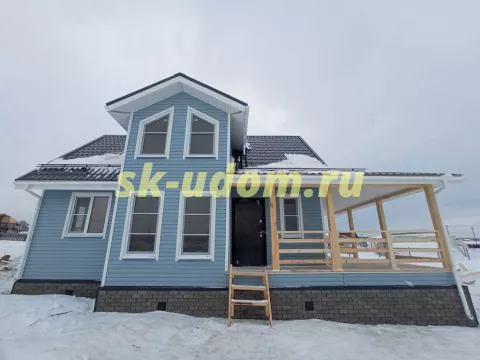 Строительство каркасного дома в д.п. Нива Сергиево-Посадского городского округа Московской области