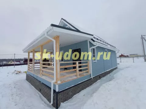 Строительство каркасного дома в д.п. Нива Сергиево-Посадского городского округа Московской области