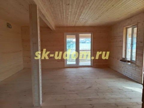 Строительство каркасного дома в д. Нижние Велеми Серпуховского района Московской области