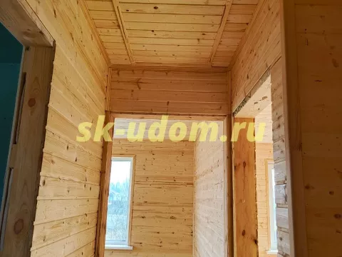 Строительство каркасного дома в д. Нижние Велеми Серпуховского района Московской области