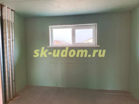 Строительство каркасного дома в д. Нижние Велеми Серпуховского района Московской области