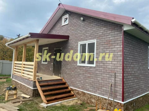 Строительство каркасного дома по индивидуальному проекту в п. Новоалександрово Суздальского района Владимирской области