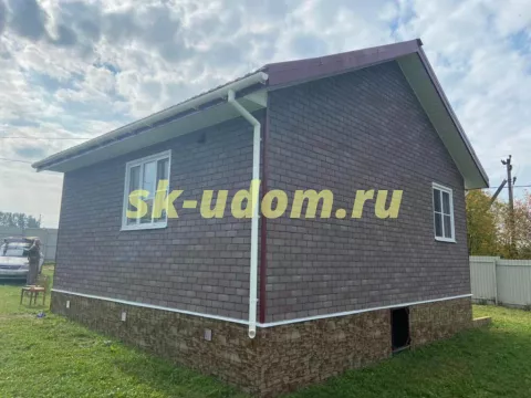 Строительство каркасного дома по индивидуальному проекту в п. Новоалександрово Суздальского района Владимирской области
