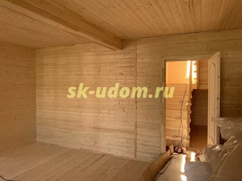 Строительство каркасного дома в деревне Новочеркасское Воскресенского района Московской области