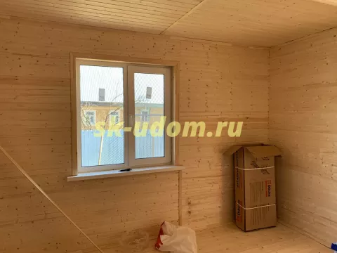 Строительство каркасного дома в деревне Новочеркасское Воскресенского района Московской области