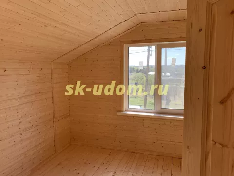 Строительство каркасного дома в деревне Новочеркасское Воскресенского района Московской области