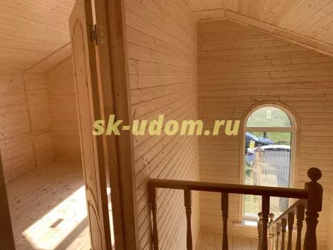 Строительство каркасного дома в деревне Новочеркасское Воскресенского района Московской области
